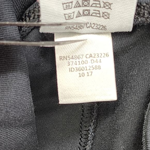 PINK Victoria's Secret Leggings Size XS Black Green Ombre High Waist Spell Out - Picture 7 of 12